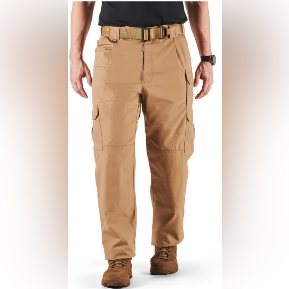 5.11 Tactical Men's Taclite Pro Ripstop Cargo Pants 34 x 30 Khaki 74273 Work